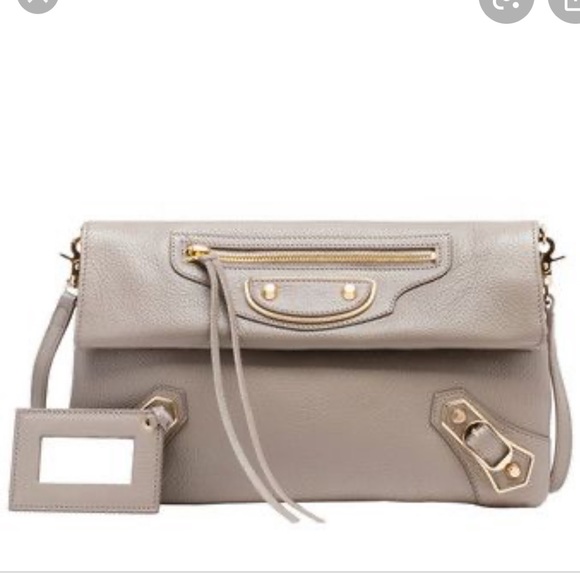 Balenciaga Envelope Edge Clutch in Beige D… - Picture 1 of 9